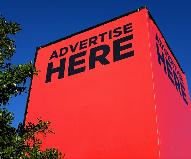 Outdoor advertisement illustration